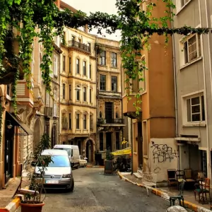 İstanbul Çukurcuma Bölgesinde Ustalar