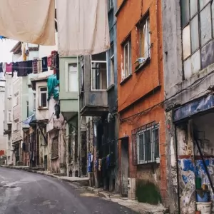 İstanbul Dolapdere Bölgesinde Ustalar