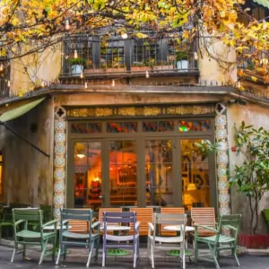 İstanbul Karaköy Bölgesinde Ustalar