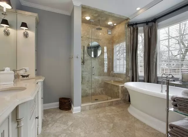 buz camlı duşakabin