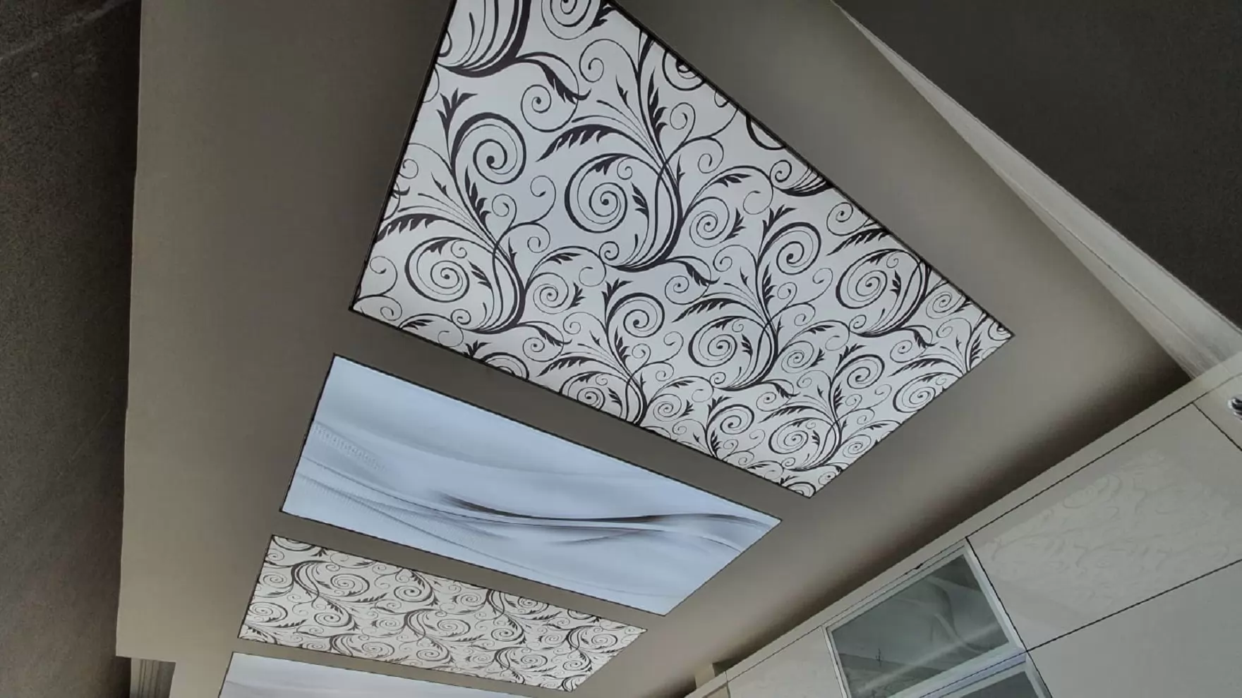 gergi tavan kumaşı